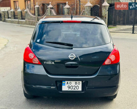 Черный Ниссан Тиида, объемом двигателя 1.6 л и пробегом 187 тыс. км за 5800 $, фото 38 на Automoto.ua