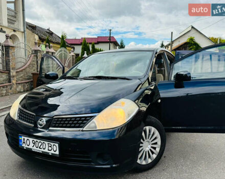 Черный Ниссан Тиида, объемом двигателя 1.6 л и пробегом 187 тыс. км за 5800 $, фото 46 на Automoto.ua
