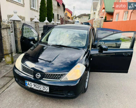 Черный Ниссан Тиида, объемом двигателя 1.6 л и пробегом 187 тыс. км за 5800 $, фото 66 на Automoto.ua
