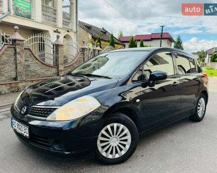 Черный Ниссан Тиида, объемом двигателя 1.6 л и пробегом 187 тыс. км за 5800 $, фото 4 на Automoto.ua