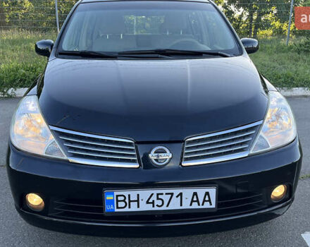 Чорний Ніссан Тііда, об'ємом двигуна 1.6 л та пробігом 136 тис. км за 6700 $, фото 13 на Automoto.ua