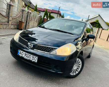 Черный Ниссан Тиида, объемом двигателя 1.6 л и пробегом 187 тыс. км за 5800 $, фото 79 на Automoto.ua
