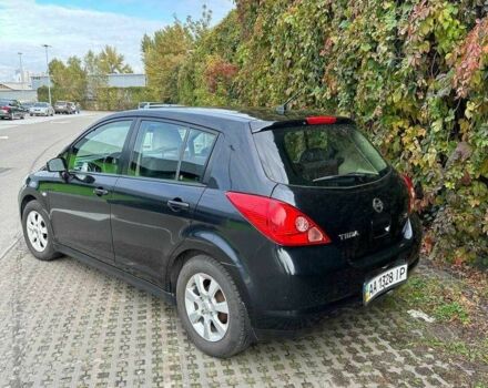 Черный Ниссан Тиида, объемом двигателя 1.6 л и пробегом 117 тыс. км за 7400 $, фото 6 на Automoto.ua