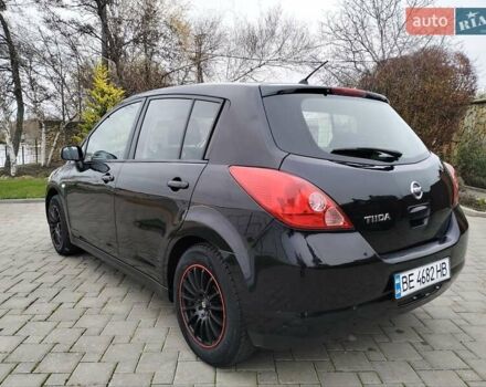 Чорний Ніссан Тііда, об'ємом двигуна 1.6 л та пробігом 114 тис. км за 6729 $, фото 9 на Automoto.ua