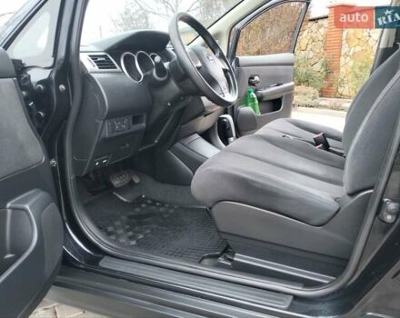 Чорний Ніссан Тііда, об'ємом двигуна 1.6 л та пробігом 114 тис. км за 6729 $, фото 22 на Automoto.ua