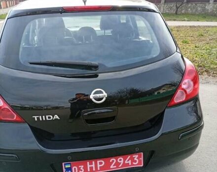 Черный Ниссан Тиида, объемом двигателя 1.6 л и пробегом 240 тыс. км за 7900 $, фото 3 на Automoto.ua