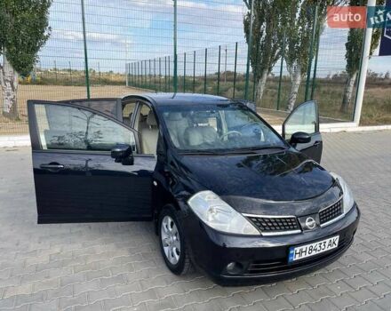 Черный Ниссан Тиида, объемом двигателя 1.6 л и пробегом 229 тыс. км за 6800 $, фото 19 на Automoto.ua