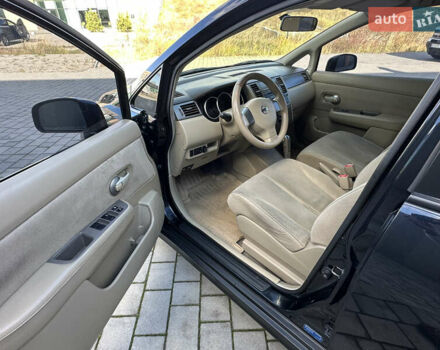 Черный Ниссан Тиида, объемом двигателя 1.6 л и пробегом 169 тыс. км за 6200 $, фото 10 на Automoto.ua