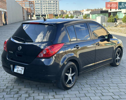 Черный Ниссан Тиида, объемом двигателя 1.6 л и пробегом 169 тыс. км за 6200 $, фото 5 на Automoto.ua