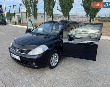 Черный Ниссан Тиида, объемом двигателя 1.6 л и пробегом 229 тыс. км за 6800 $, фото 17 на Automoto.ua