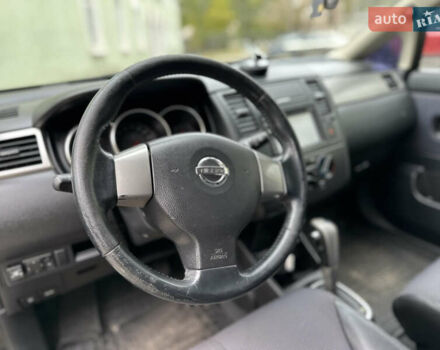 Чорний Ніссан Тііда, об'ємом двигуна 1.6 л та пробігом 179 тис. км за 5500 $, фото 6 на Automoto.ua