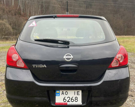 Черный Ниссан Тиида, объемом двигателя 1.6 л и пробегом 138 тыс. км за 6400 $, фото 11 на Automoto.ua