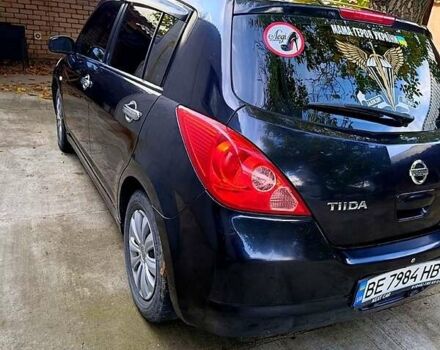 Чорний Ніссан Тііда, об'ємом двигуна 1.6 л та пробігом 203 тис. км за 5300 $, фото 3 на Automoto.ua
