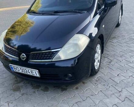 Черный Ниссан Тиида, объемом двигателя 1.6 л и пробегом 218 тыс. км за 5600 $, фото 6 на Automoto.ua