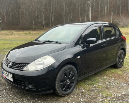 Черный Ниссан Тиида, объемом двигателя 1.6 л и пробегом 138 тыс. км за 6400 $, фото 5 на Automoto.ua