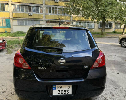 Черный Ниссан Тиида, объемом двигателя 1.6 л и пробегом 227 тыс. км за 5700 $, фото 3 на Automoto.ua