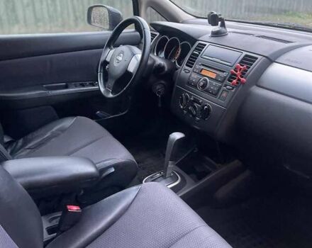 Черный Ниссан Тиида, объемом двигателя 1.6 л и пробегом 188 тыс. км за 6700 $, фото 15 на Automoto.ua