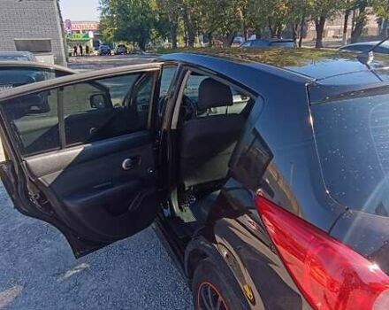 Черный Ниссан Тиида, объемом двигателя 1.6 л и пробегом 190 тыс. км за 6200 $, фото 15 на Automoto.ua