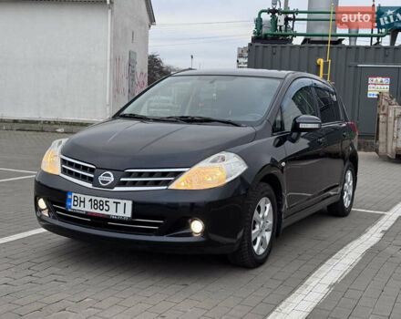 Черный Ниссан Тиида, объемом двигателя 1.5 л и пробегом 95 тыс. км за 8350 $, фото 1 на Automoto.ua