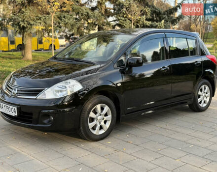 Черный Ниссан Тиида, объемом двигателя 1.6 л и пробегом 60 тыс. км за 9999 $, фото 12 на Automoto.ua