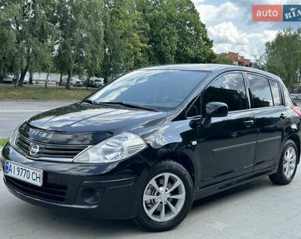 Черный Ниссан Тиида, объемом двигателя 1.6 л и пробегом 188 тыс. км за 6500 $, фото 15 на Automoto.ua