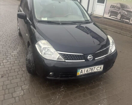 Чорний Ніссан Тііда, об'ємом двигуна 1.6 л та пробігом 150 тис. км за 5600 $, фото 2 на Automoto.ua