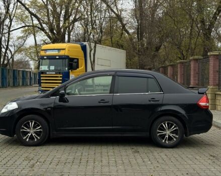 Чорний Ніссан Тііда, об'ємом двигуна 1.6 л та пробігом 130 тис. км за 4850 $, фото 3 на Automoto.ua
