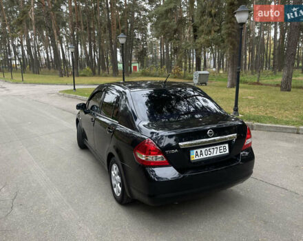 Черный Ниссан Тиида, объемом двигателя 1.6 л и пробегом 188 тыс. км за 5850 $, фото 7 на Automoto.ua