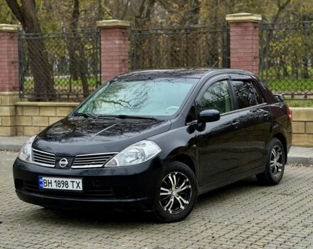 Чорний Ніссан Тііда, об'ємом двигуна 1.6 л та пробігом 130 тис. км за 4850 $, фото 1 на Automoto.ua