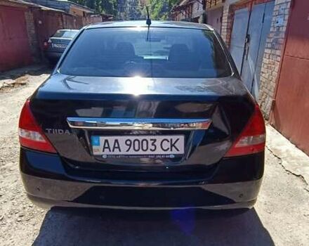 Черный Ниссан Тиида, объемом двигателя 1.6 л и пробегом 210 тыс. км за 3900 $, фото 3 на Automoto.ua
