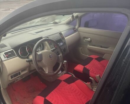 Чорний Ніссан Тііда, об'ємом двигуна 1.6 л та пробігом 150 тис. км за 5600 $, фото 5 на Automoto.ua