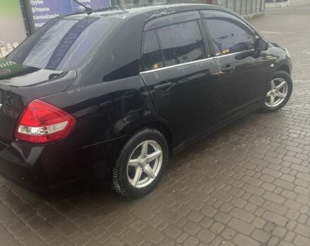 Чорний Ніссан Тііда, об'ємом двигуна 1.6 л та пробігом 150 тис. км за 5600 $, фото 1 на Automoto.ua