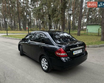 Черный Ниссан Тиида, объемом двигателя 1.6 л и пробегом 188 тыс. км за 5850 $, фото 5 на Automoto.ua