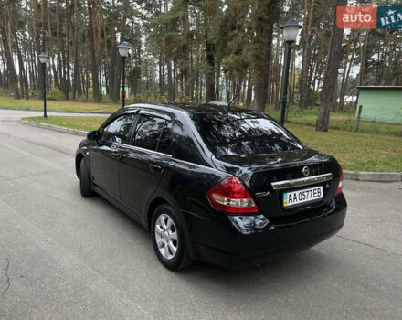 Черный Ниссан Тиида, объемом двигателя 1.6 л и пробегом 188 тыс. км за 5850 $, фото 6 на Automoto.ua