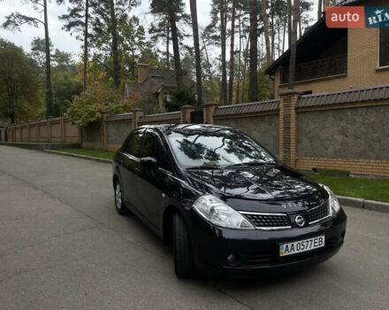 Черный Ниссан Тиида, объемом двигателя 1.6 л и пробегом 188 тыс. км за 5850 $, фото 13 на Automoto.ua