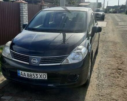 Черный Ниссан Тиида, объемом двигателя 1.8 л и пробегом 270 тыс. км за 2900 $, фото 18 на Automoto.ua