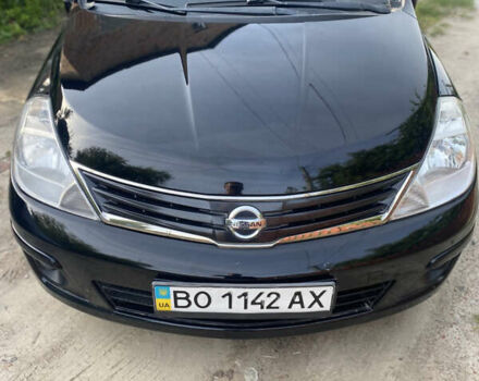 Черный Ниссан Тиида, объемом двигателя 1.6 л и пробегом 182 тыс. км за 3250 $, фото 5 на Automoto.ua