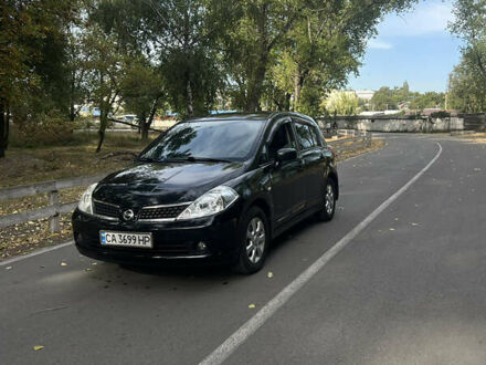 Чорний Ніссан Тііда, об'ємом двигуна 1.6 л та пробігом 270 тис. км за 4500 $, фото 1 на Automoto.ua