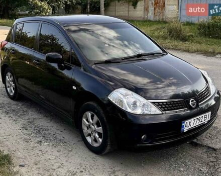 Чорний Ніссан Тііда, об'ємом двигуна 1.6 л та пробігом 150 тис. км за 5000 $, фото 1 на Automoto.ua