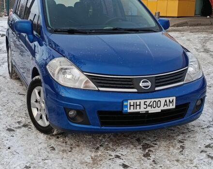 Черный Ниссан Тиида, объемом двигателя 1.6 л и пробегом 245 тыс. км за 5900 $, фото 1 на Automoto.ua