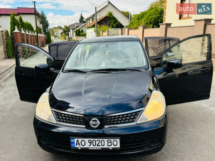 Чорний Ніссан Тііда, об'ємом двигуна 1.6 л та пробігом 187 тис. км за 5800 $, фото 1 на Automoto.ua