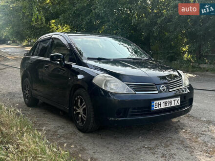 Ниссан Тиида 2007 в Одессе на Automoto.ua Черный Ниссан Тиида, объемом двигателя 1.6 л и пробегом 128 тыс. км за 5100 $, фото 1 на Automoto.ua