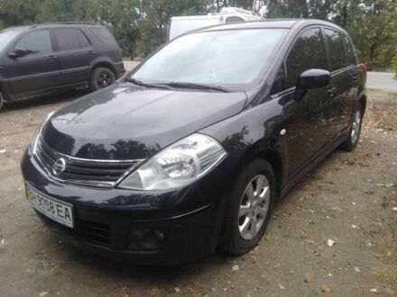 Чорний Ніссан Тііда, об'ємом двигуна 1.6 л та пробігом 247 тис. км за 6700 $, фото 1 на Automoto.ua