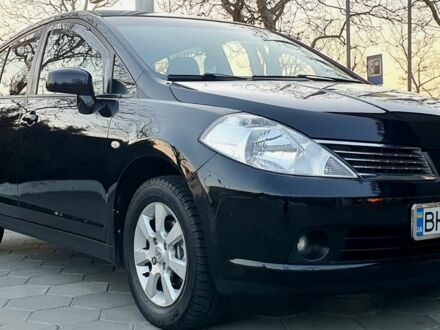 Чорний Ніссан Тііда, об'ємом двигуна 1.6 л та пробігом 162 тис. км за 6600 $, фото 1 на Automoto.ua