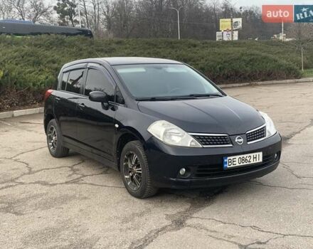 Чорний Ніссан Тііда, об'ємом двигуна 1.6 л та пробігом 177 тис. км за 6200 $, фото 1 на Automoto.ua