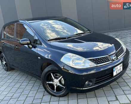 Черный Ниссан Тиида, объемом двигателя 1.6 л и пробегом 169 тыс. км за 6200 $, фото 1 на Automoto.ua