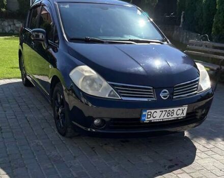 Чорний Ніссан Тііда, об'ємом двигуна 1.6 л та пробігом 240 тис. км за 5400 $, фото 1 на Automoto.ua