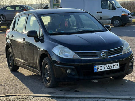 Ніссан Тііда 2009 у Каменке-Бугской на Automoto.ua Чорний Ніссан Тііда, об'ємом двигуна 1.6 л та пробігом 132 тис. км за 6300 $, фото 1 на Automoto.ua