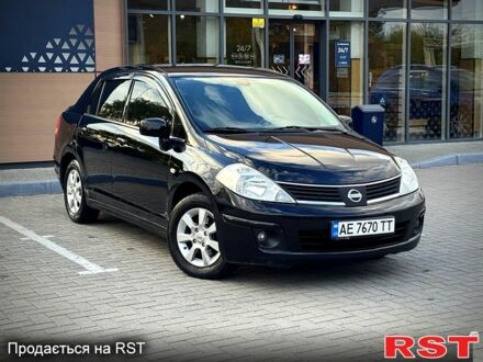 Ниссан Тиида 2009 в Днепре (Днепропетровске) на Automoto.ua Черный Ниссан Тиида, объемом двигателя 1.6 л и пробегом 137 тыс. км за 5700 $, фото 1 на Automoto.ua