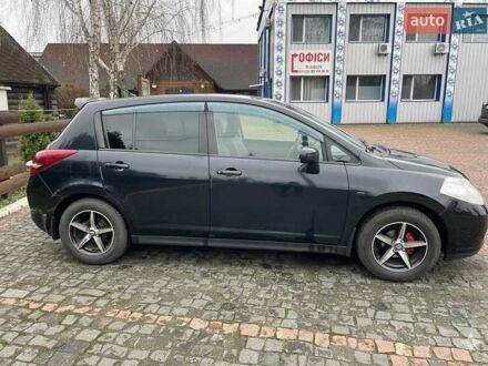 Черный Ниссан Тиида, объемом двигателя 1.5 л и пробегом 102 тыс. км за 7400 $, фото 1 на Automoto.ua